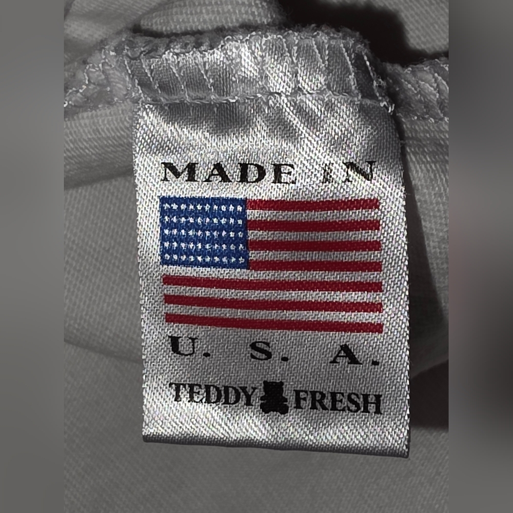 Teddy Fresh "Up In Flames " Long Sleeve Shirt–Medium-EUC bear🧸🔥 - Picture 5 of 5